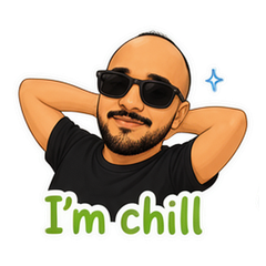 Chill Bro Stickers #4