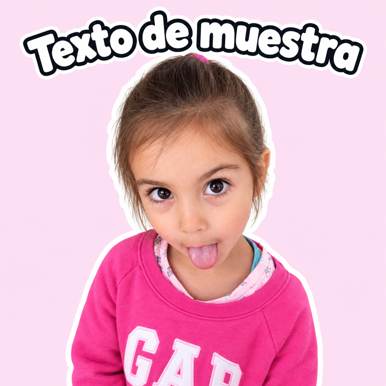 Imagen del personaje de Niña Traviesa y Divertida