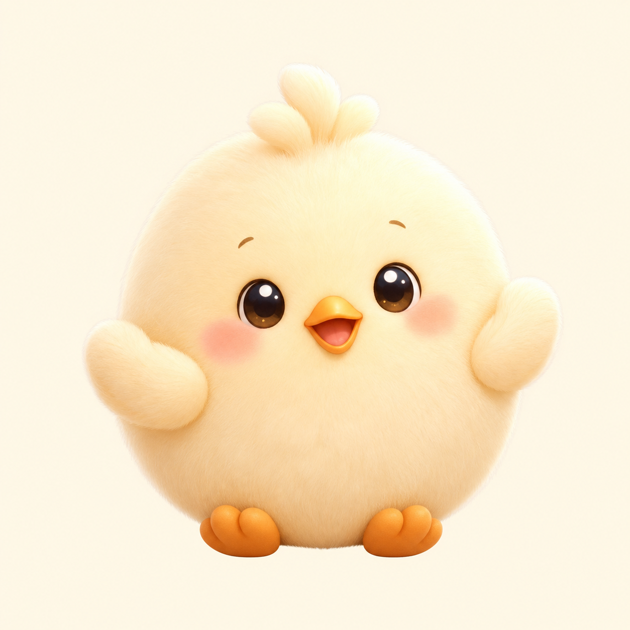 云朵小鸡角色图