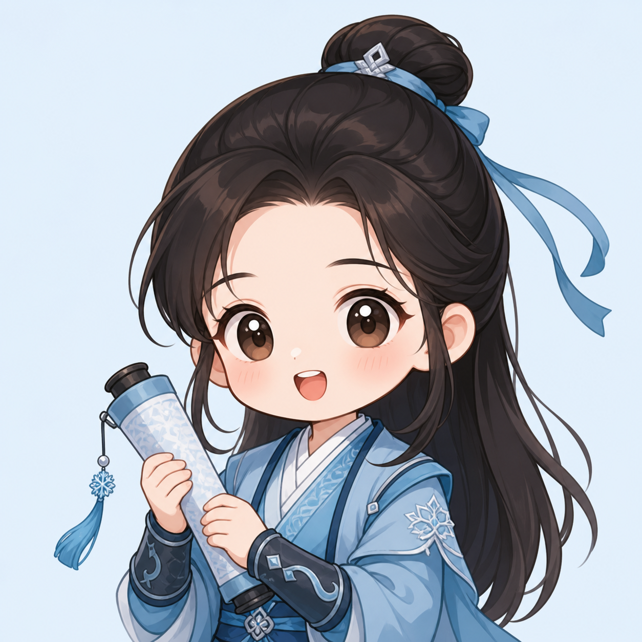 楚乔冰湖卡通角色图