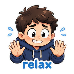 Relax Meme Sticker Pack #1