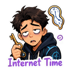 Internet Door Guide sticker 2