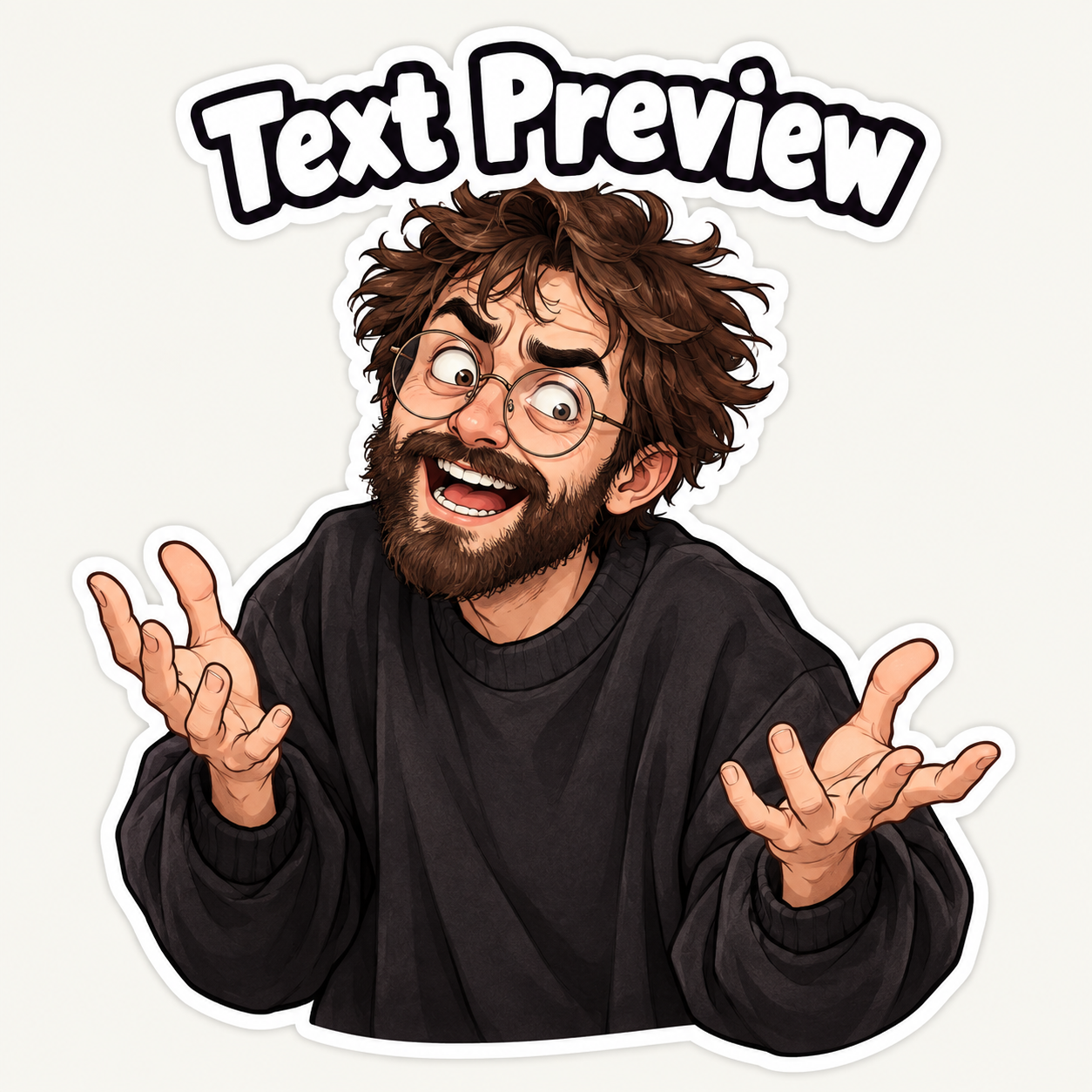 Welcome to the Internet Stickers character image