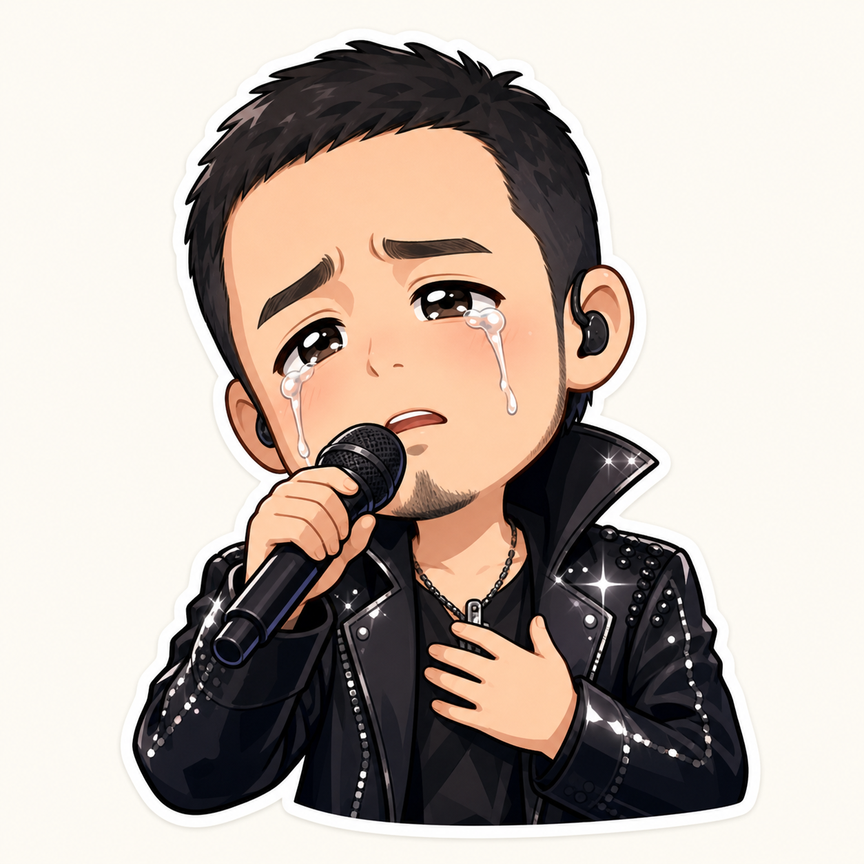 杨坤泪麦角色图