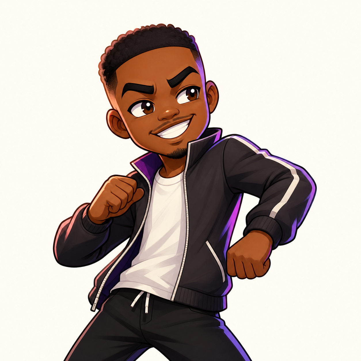 King Nasir Dance Sticker Pack角色图