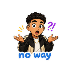 King Nasir Dance Sticker Pack #3