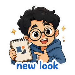 New Logo Reaction Stickers #1