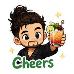 Cocktail Jiu Jitsu Sticker Pack #3