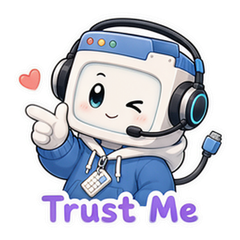 Internet Helper Cartoon Sticker Pack #3
