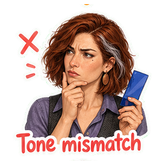 Elena Tunes the Stage Light sticker 4