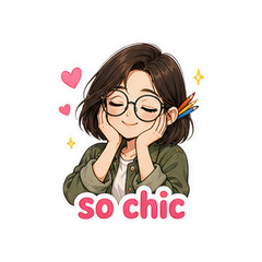 Fashion Sketch Edit Stickers #4
