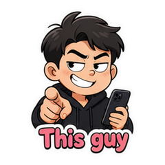 Get A Load Cartoon Sticker Pack #2