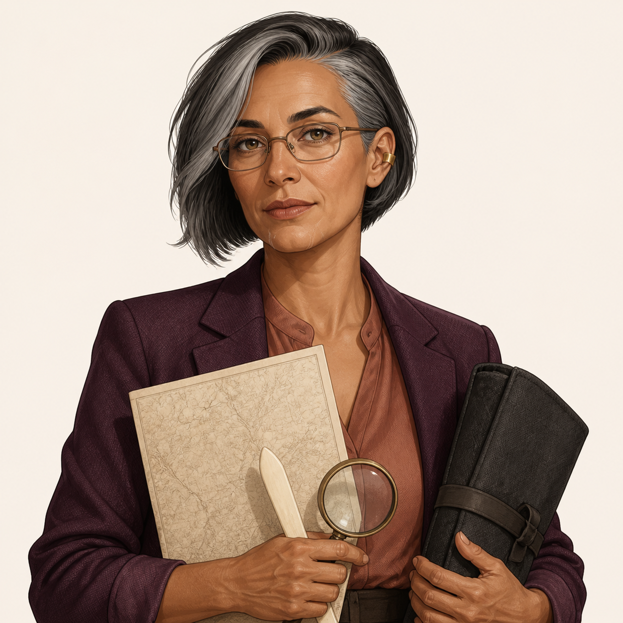 Mara at the Map Archive character image
