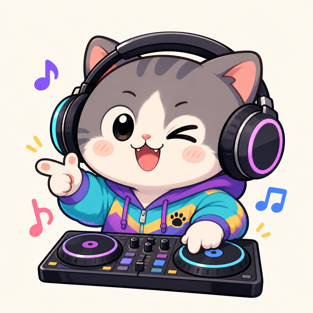 Song Mashup DJ Stickersのキャラクター画像