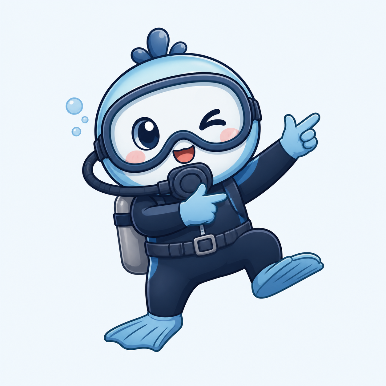Scuba Dance Sticker Pack角色图