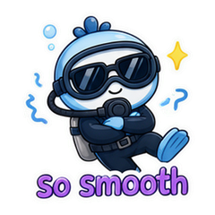 Scuba Dance Sticker Pack #4