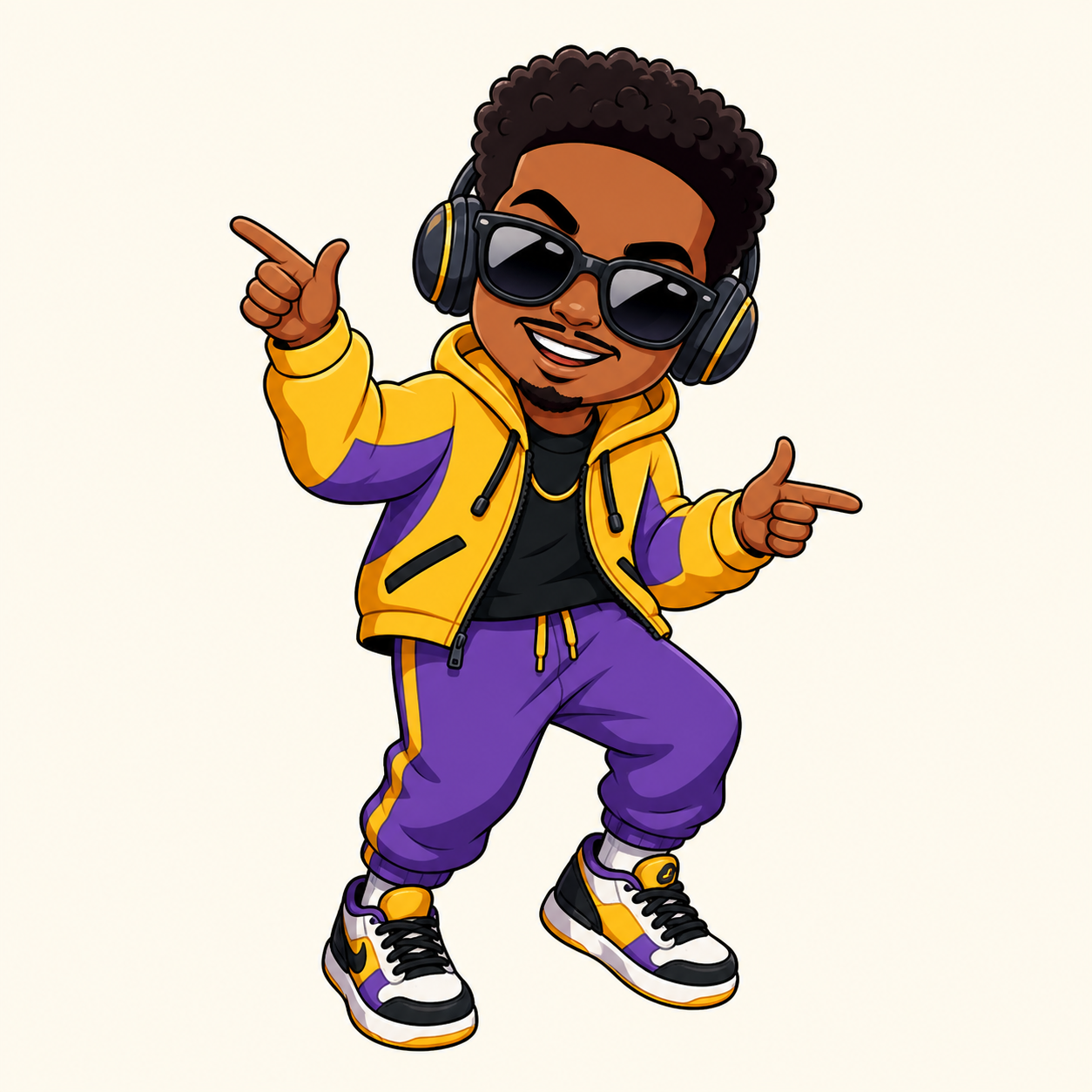 Imagen del personaje de King Nasir Dance Stickers