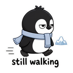 Nihilist Penguin Sticker Pack #1