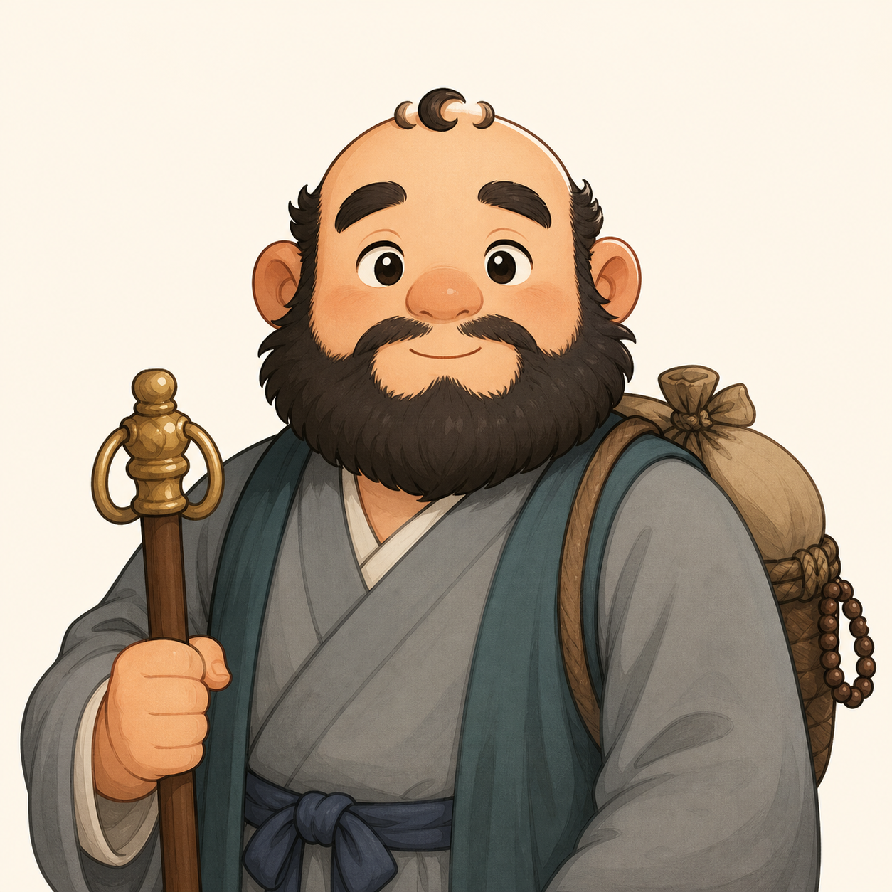 老实沙僧角色图
