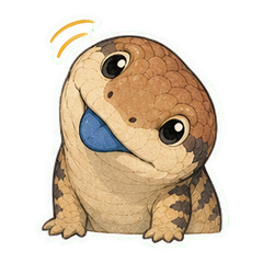 蓝舌慢慢 sticker 2