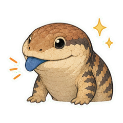 蓝舌慢慢 sticker 3