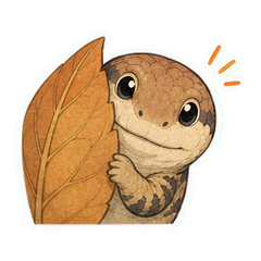 蓝舌慢慢 sticker 1