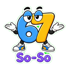 Six Seven Meme Stickers #2
