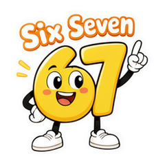 Sixty Seven Meme Stickers #1