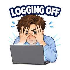 Closing Laptop Meme Reactions sticker 2