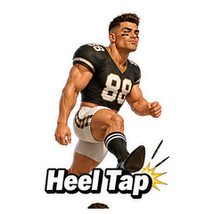 Heel Tap FC sticker 2