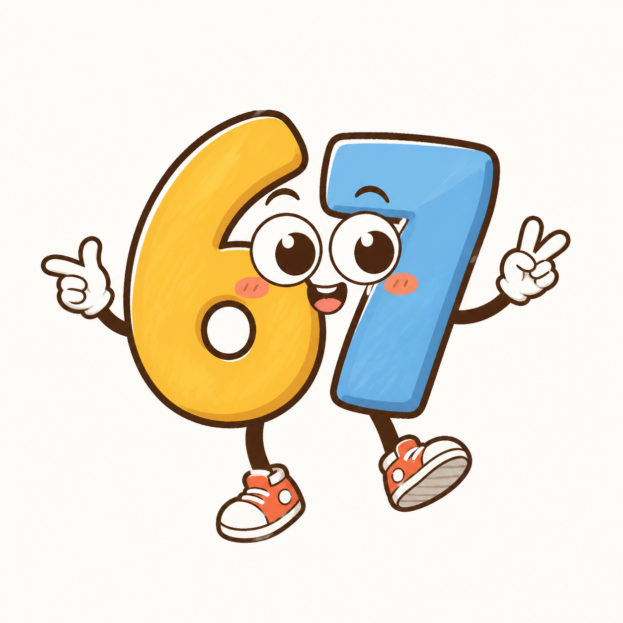 67 Dance Sticker Pack 캐릭터 이미지
