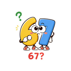 67 Dance Sticker Pack #1