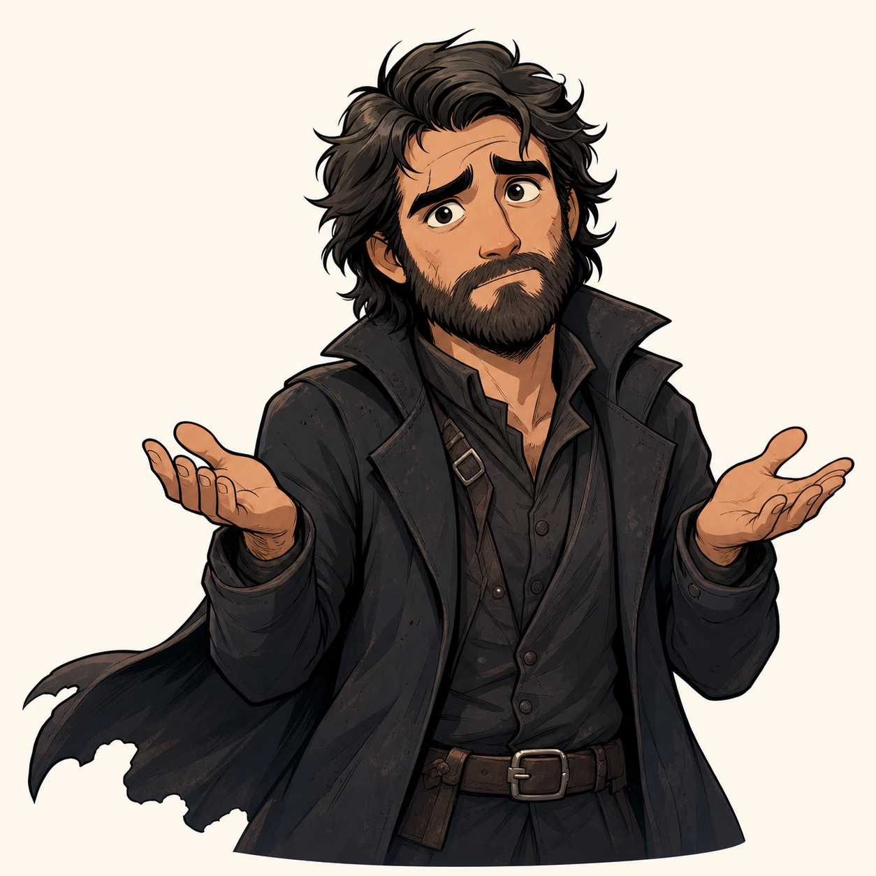 Imagen del personaje de Excuse Me Sir Cartoon Sticker Pack