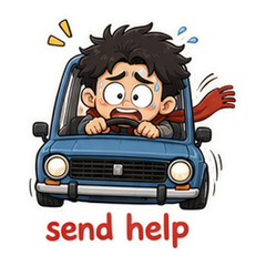 Slow Down Lada Sticker Pack #3