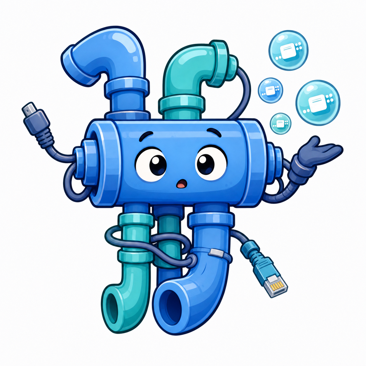 Series of Tubes Sticker Packのキャラクター画像