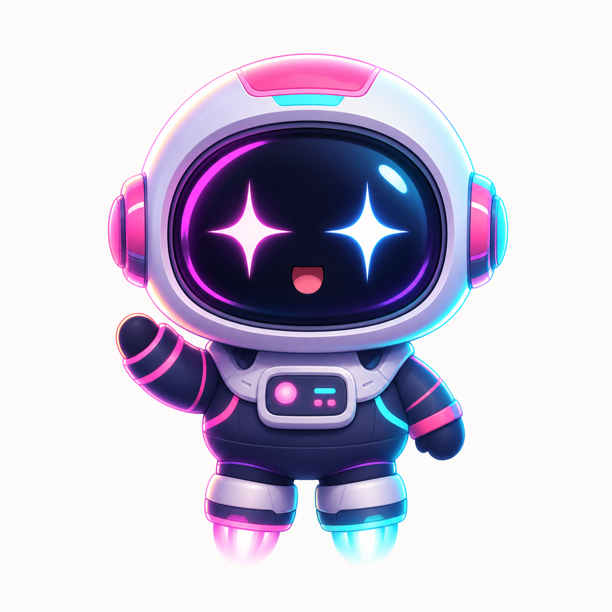 Shooting Stars Space Dive Stickers 角色圖