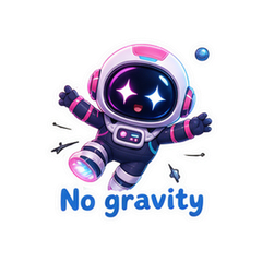 Shooting Stars Space Dive Stickers #2