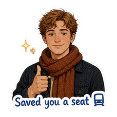 Midnight Train Together sticker 2