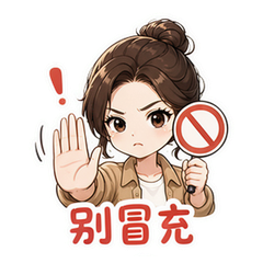 李金铭反冒充表情包 #1