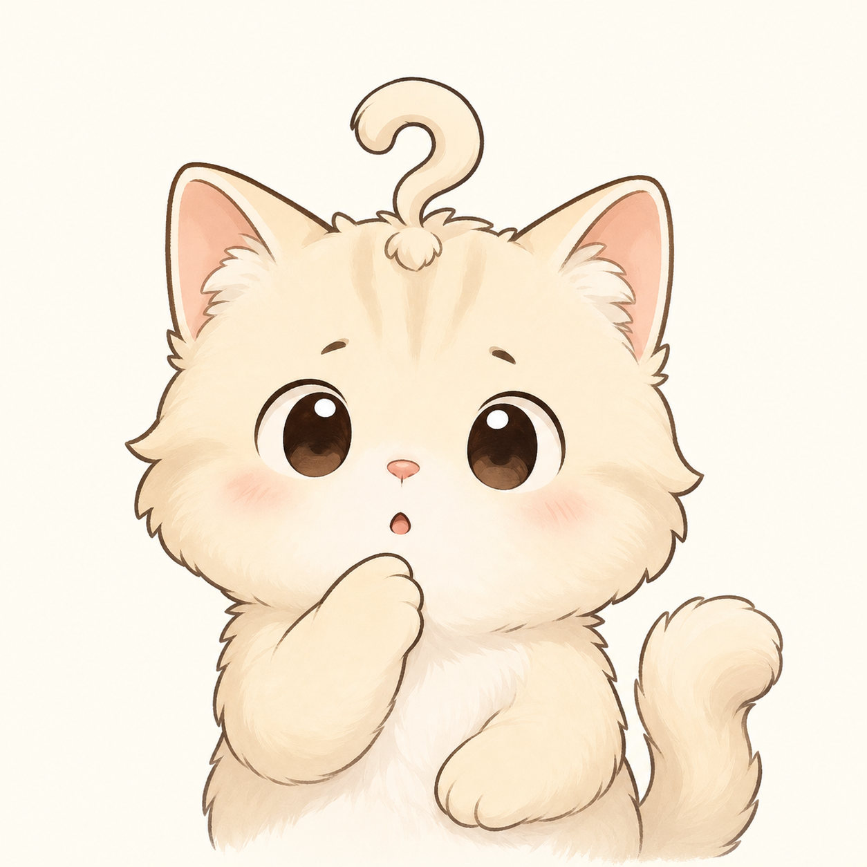 问号猫又来角色图