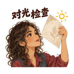 纸纹工作室的砚秋 sticker 3