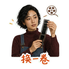 老影院放映搭档 sticker 3