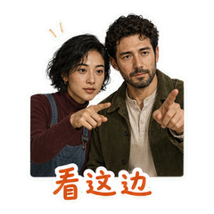老影院放映搭档 sticker 2