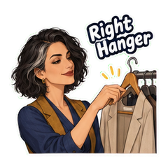 Solene at the Costume Rail #3