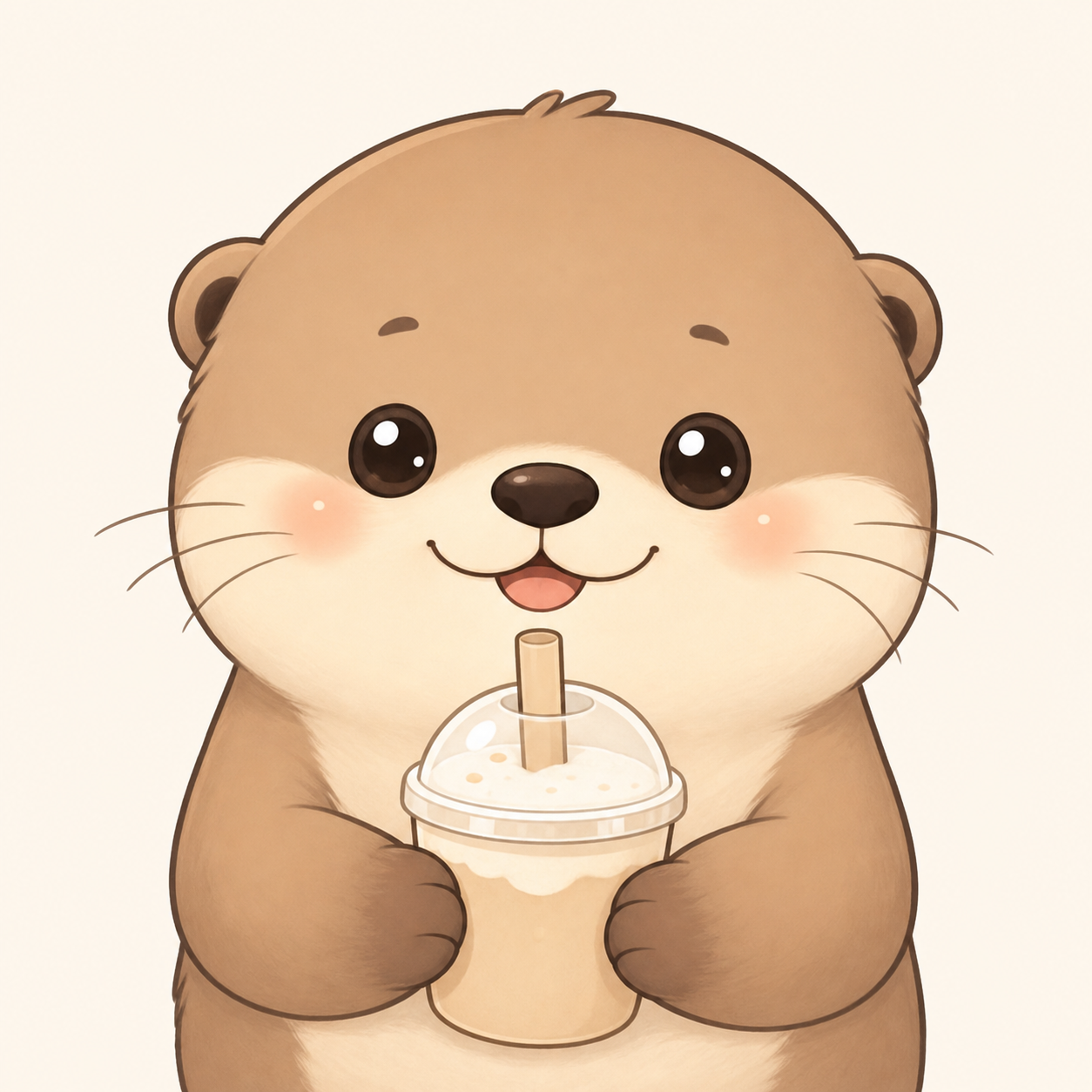奶泡獭獭角色图