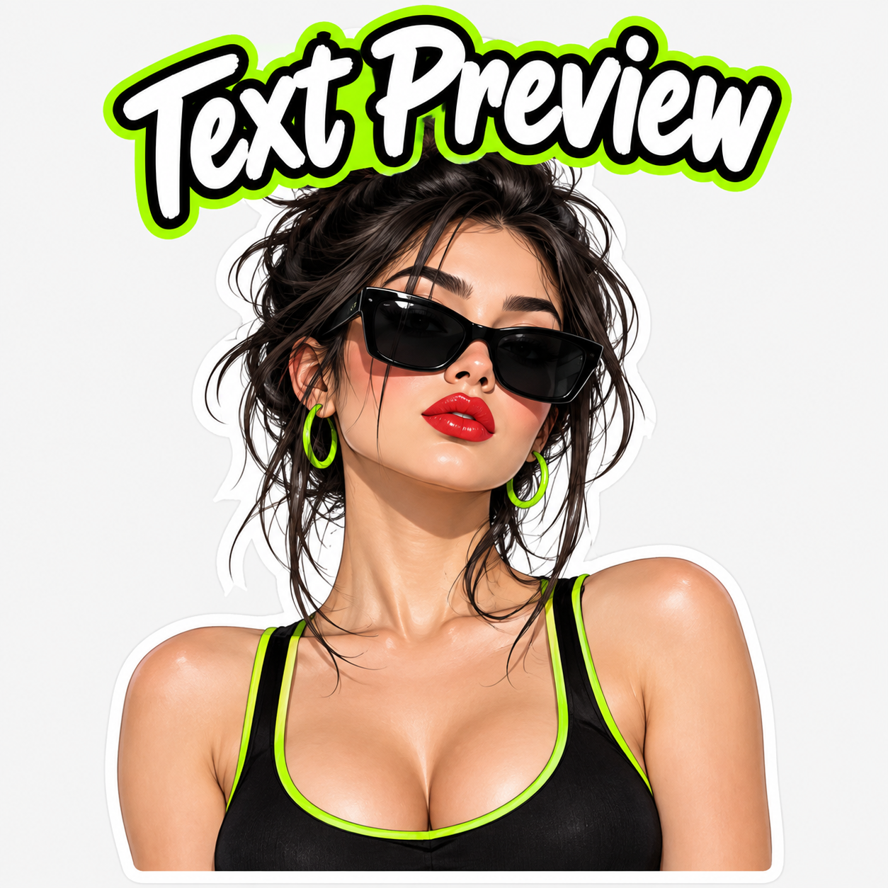 Brat Summer Sassy Stickers