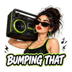 Brat Summer Sassy Stickers sticker 3