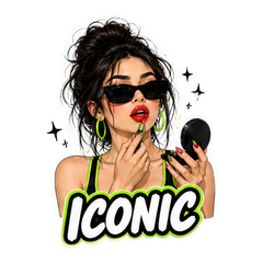 Brat Summer Sassy Stickers sticker 4