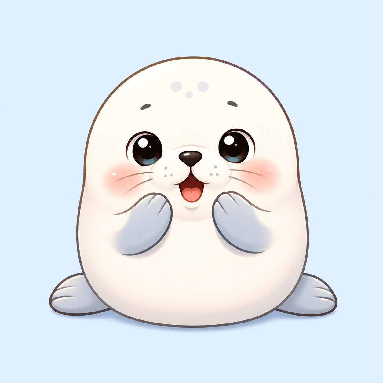 圆肚海豹角色图