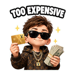 Gucci Morty Meme Sticker Pack #2